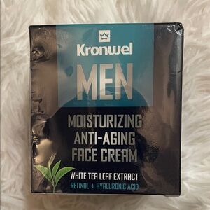Men's Moisturizing Anti-Aging Face Cream - Black